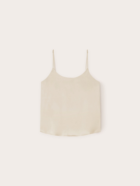 Top lingerie in raso