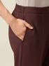 Pantaloni regular in tessuto cr&ecirc;pe image number 2