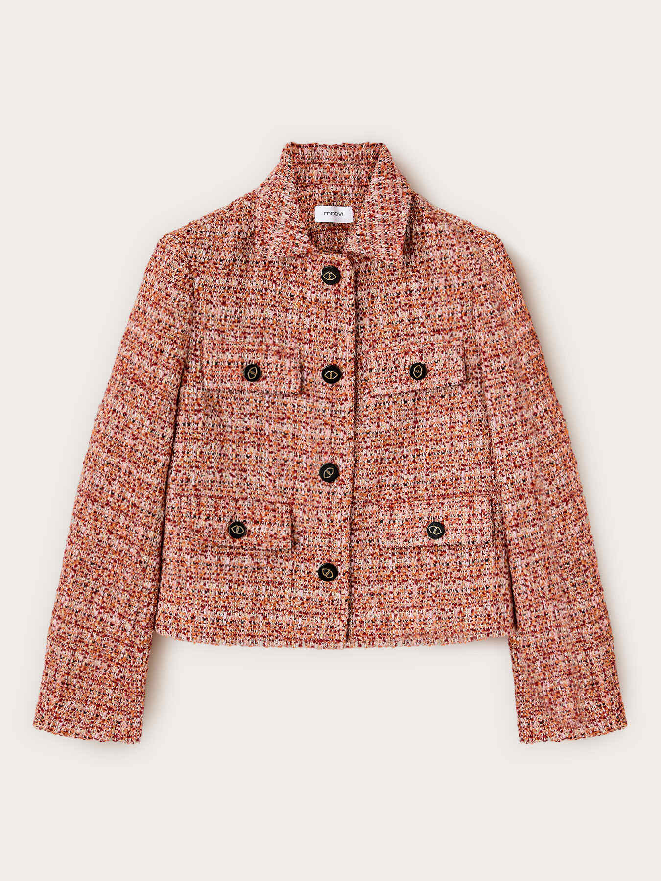 Veste courte en tweed image number 4