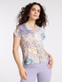 T-shirt imprim&eacute; en viscose image number 0