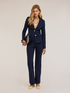 Unlined blazer in Milano stitch image number 3