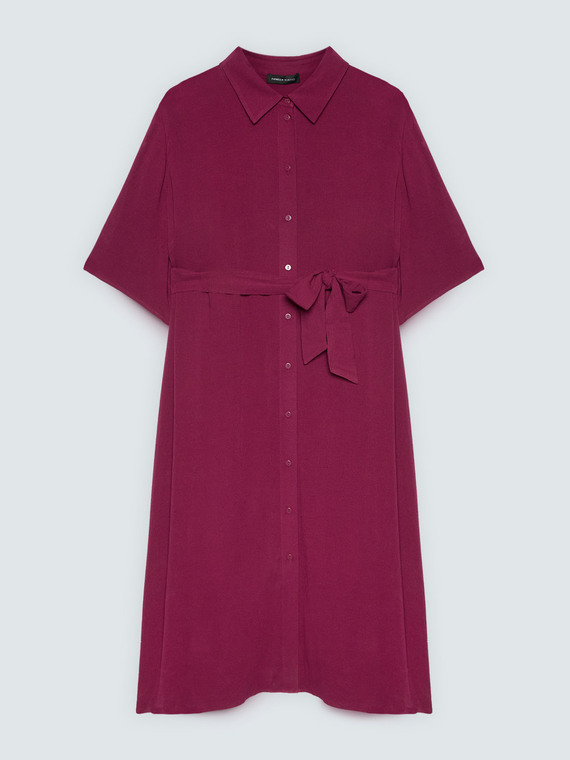 Robe chemisier POWER en viscose