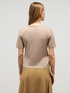 T-shirt en maille fine mélange viscose image number 1