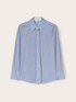 Camicia a righe con cravatta strass image number 4