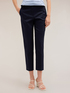 Regular cotton trousers image number 2