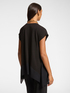 Camiseta longa com pontas na barra image number 1