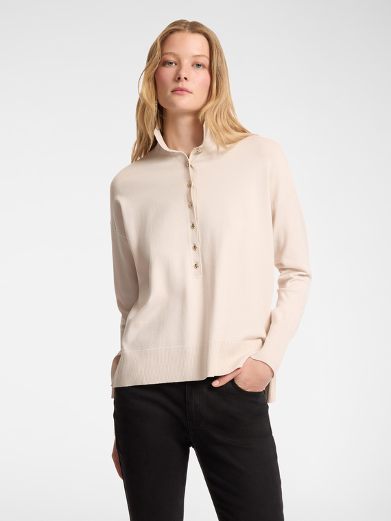 Chemise avec col et boutons