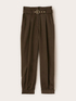 Pantaloni baggy din țesătură armurată image number 4