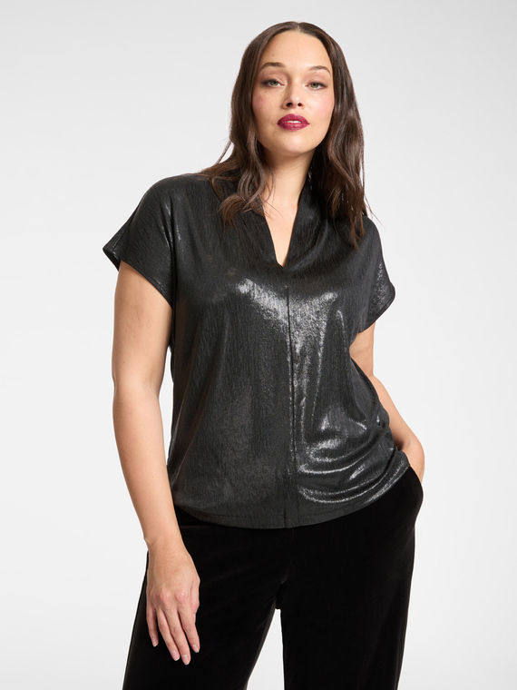 Camiseta de punto laminado