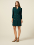 Robe manteau en tissu crêpe image number 1