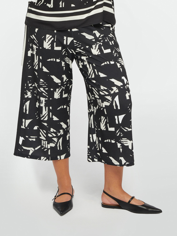 Jupe-culotte avec imprimé