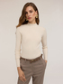 Fitted ribbed turtleneck sweater image number 2