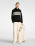Pull sportif avec col amovible image number 2