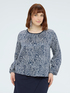Bluse mit Blumendruck image number 0