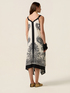Patterned viscose dress image number 1