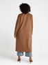 Langer Soft-Touch-Trenchcoat, vorn offen image number 1