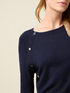 Maglia misto viscosa con bottoni decorativi image number 2