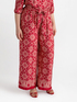 Ethnic print trousers image number 0