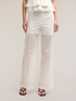 Wide-leg broderie anglaise trousers image number 2