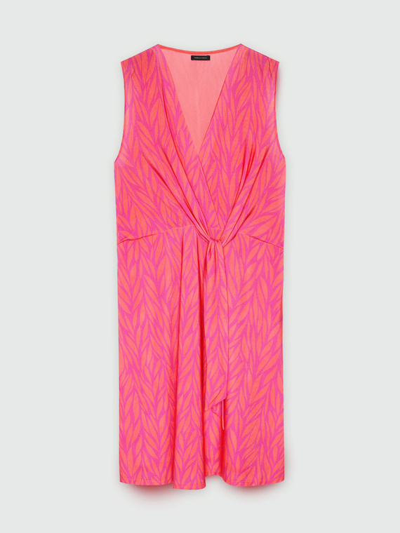 Vestito in jersey stampato