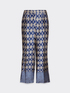 Cropped-Hose mit Ethno-Druck image number 4