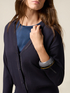 Cardigan din tricot fin cu aplicații image number 2