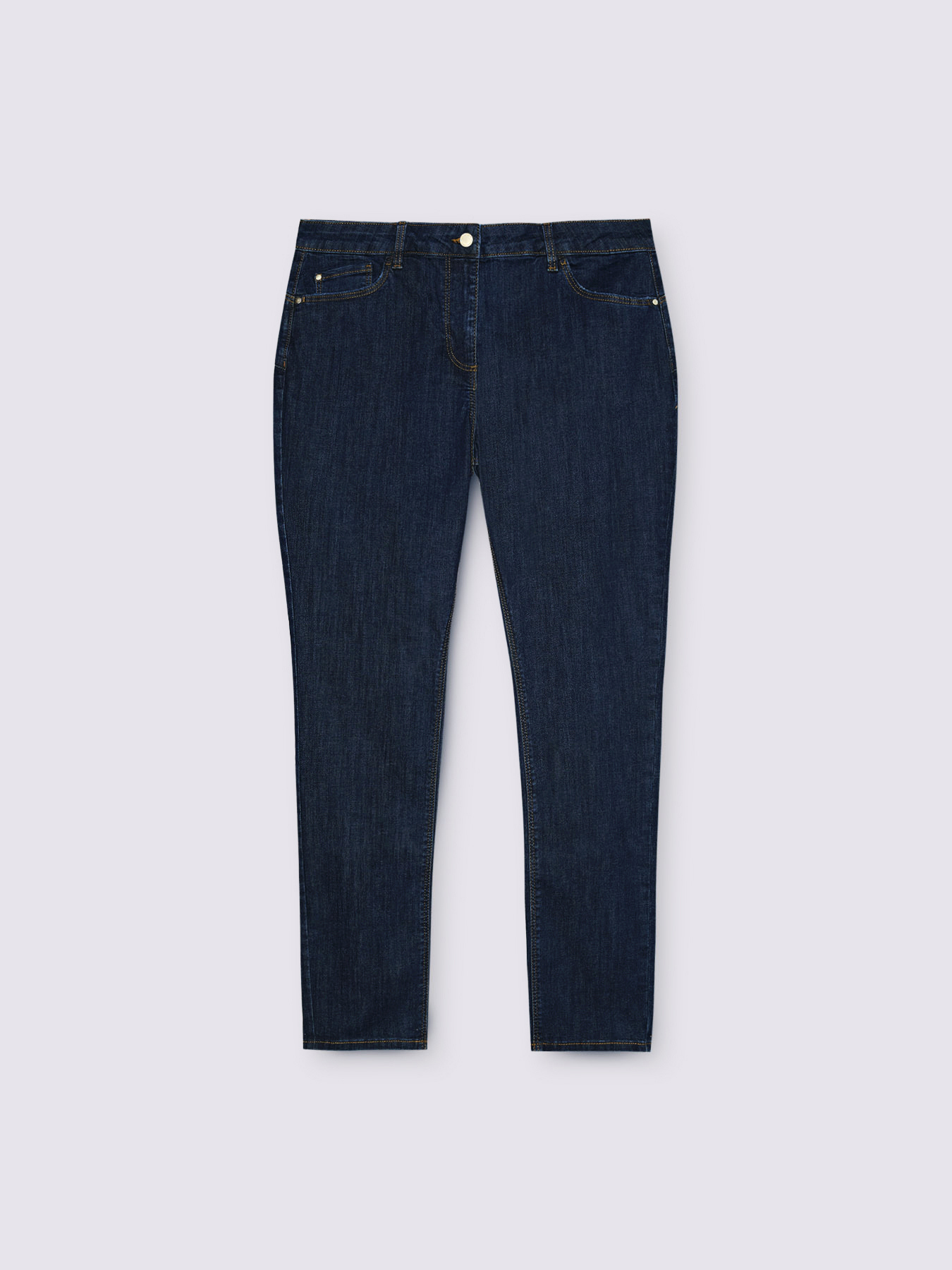 Jeans skinny lavaggio dark blue image number 5