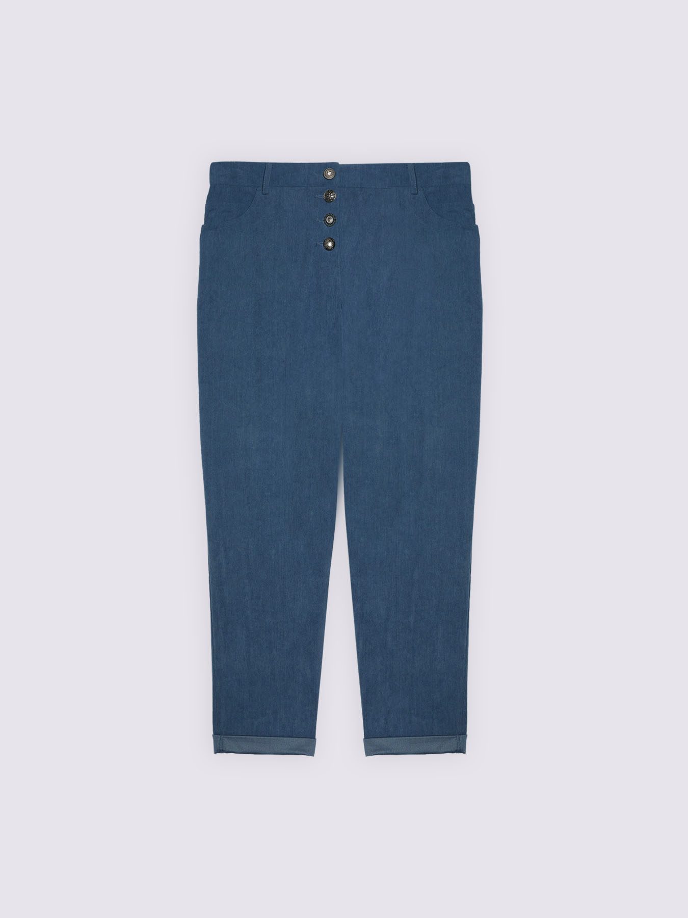 Corduroy Barrel Pants image number 4