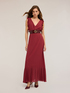 Long dress with pleated border image number 3