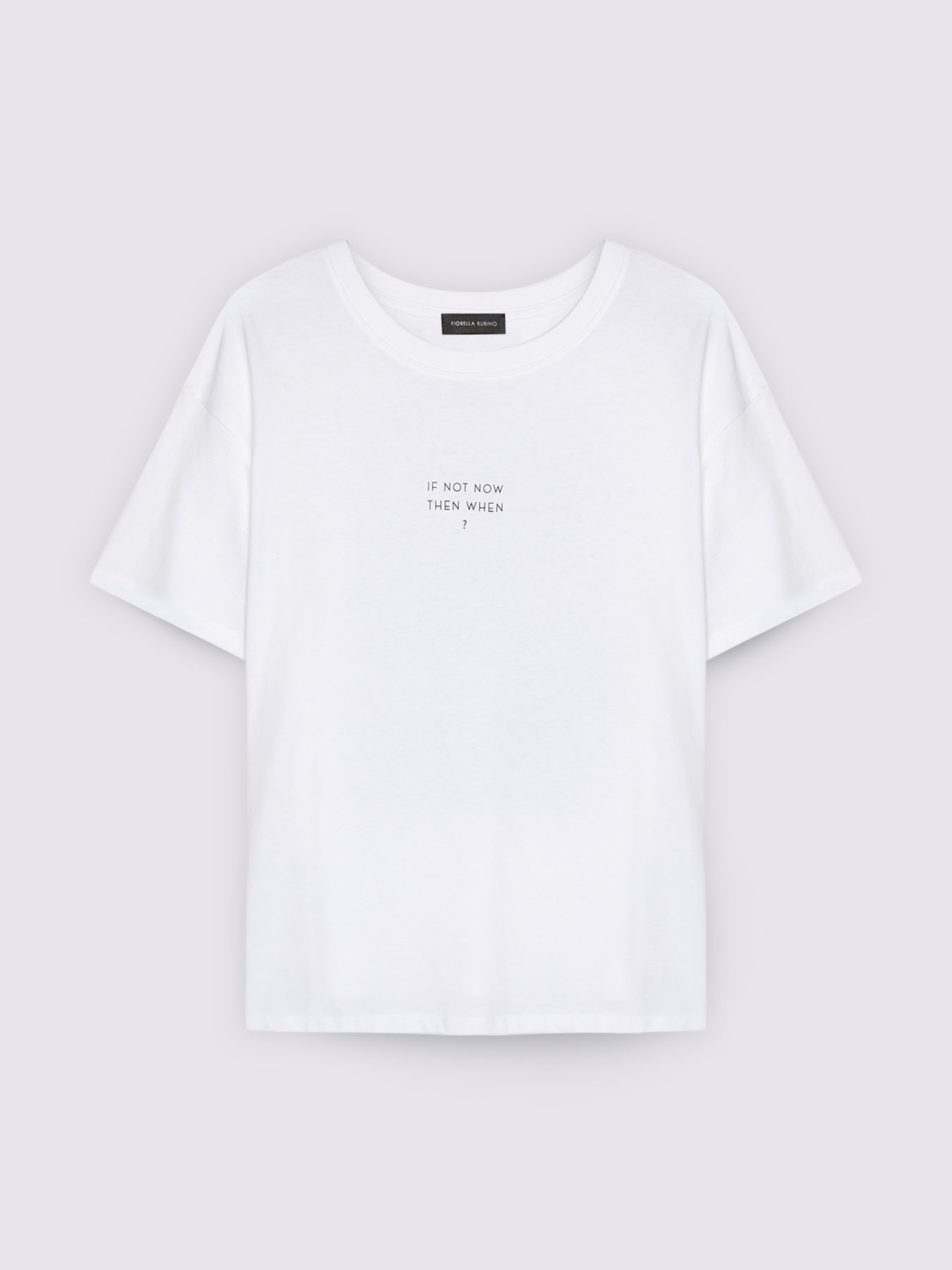 Baumwoll-Jersey-T-Shirt mit motivierendem Aufdruck image number 3