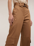 Pantaloni cargo in raso image number 3