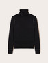 Turtleneck sweater in silk blend image number 5