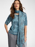 Foulard in modal stampato image number 0
