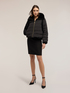 Reversible faux fur effect jacket image number 4