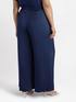 Satin palazzo trousers image number 1