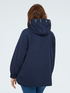 Parka with hood and maxi drawstring image number 1