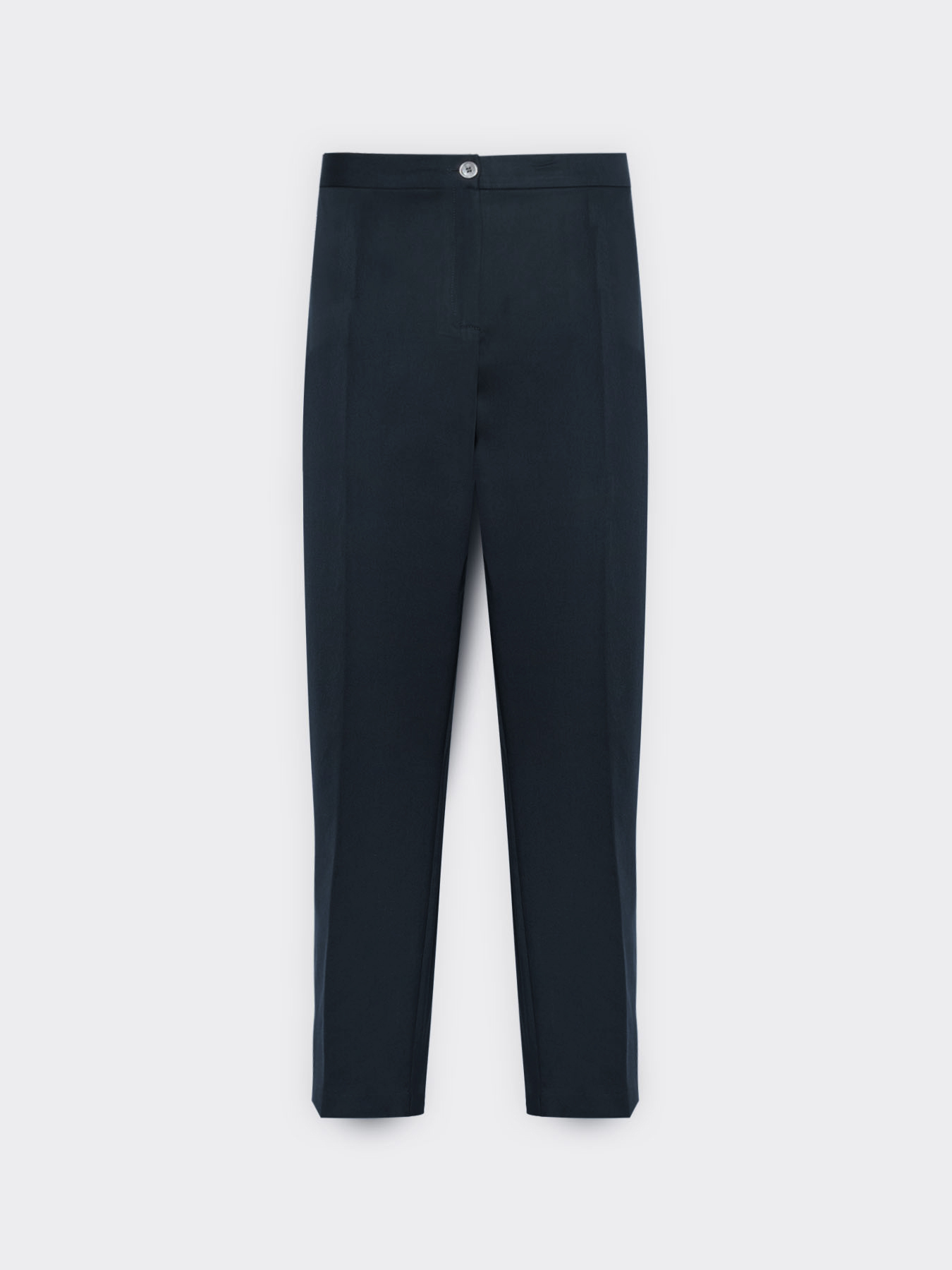 Pantaloni dritti in raso stretch image number 4
