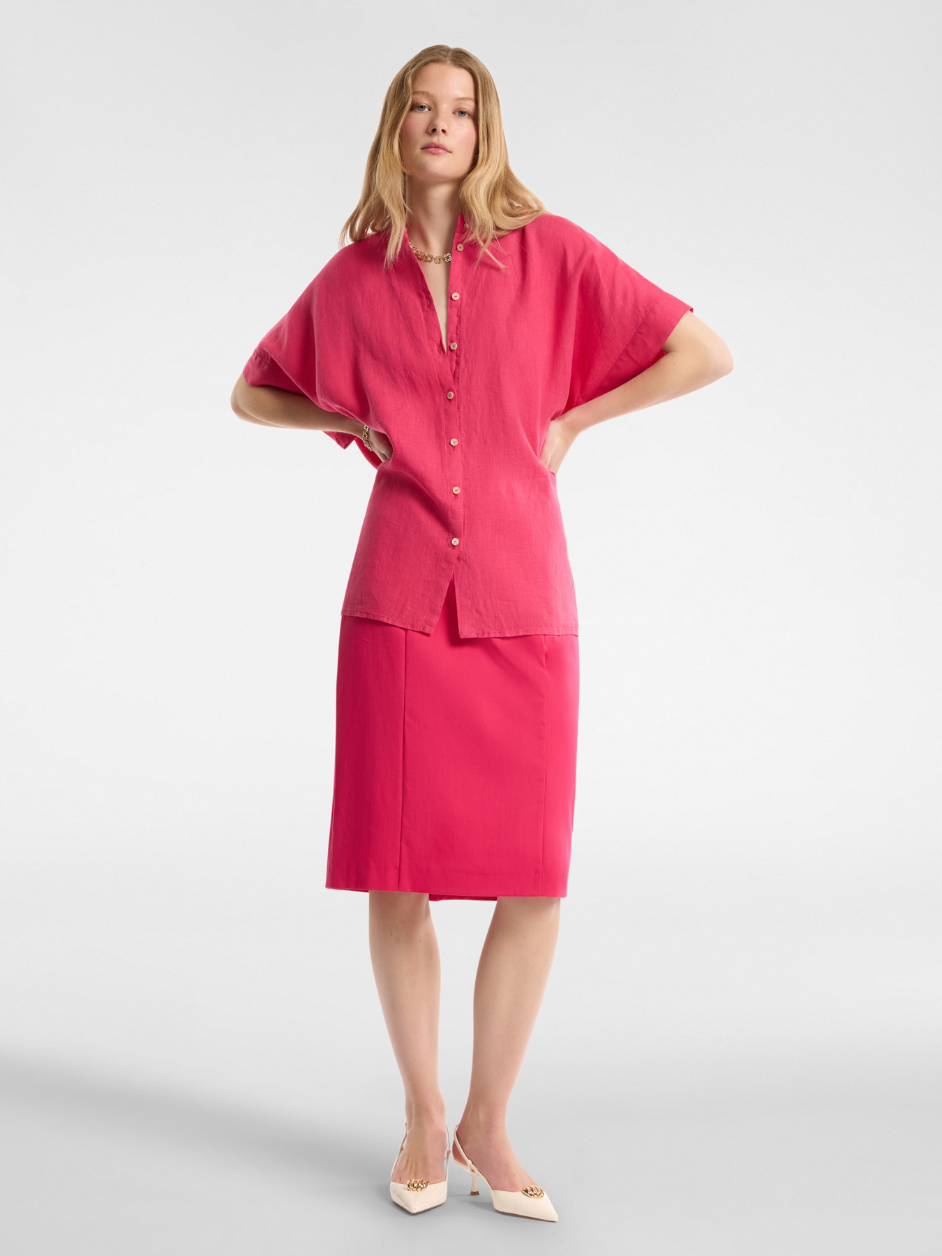 Blouse en lin image number 2