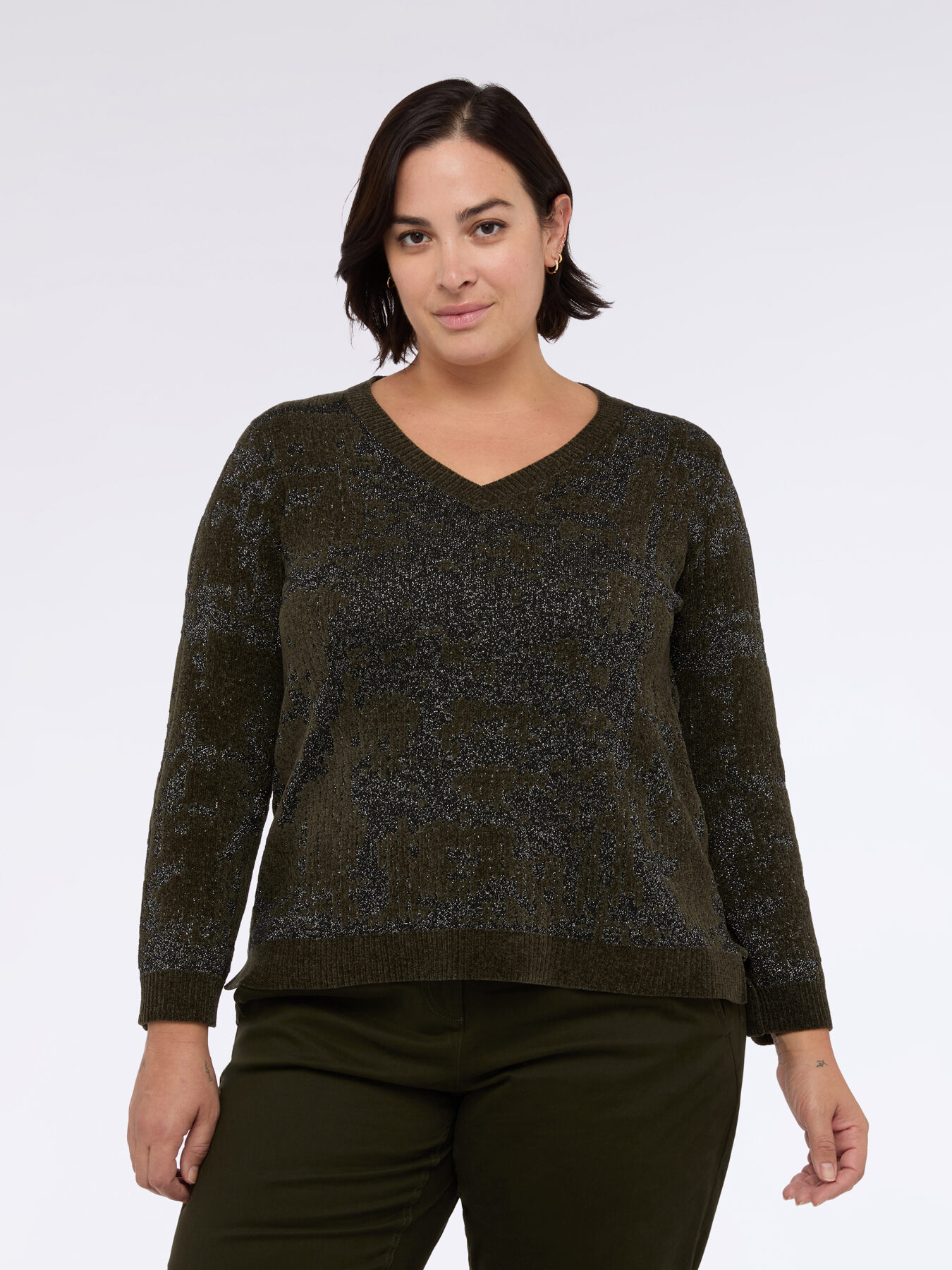 Maille camouflage effet laminé image number 0