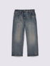 Wide-leg cropped jeans image number 4