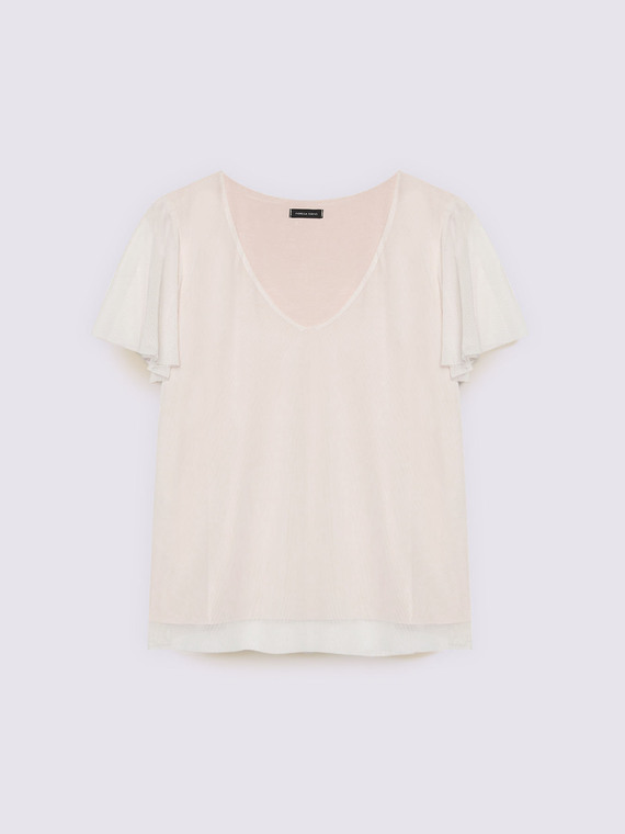 T-shirt en tulle