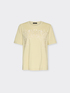 T-Shirt mit Blumenstickerei image number 4
