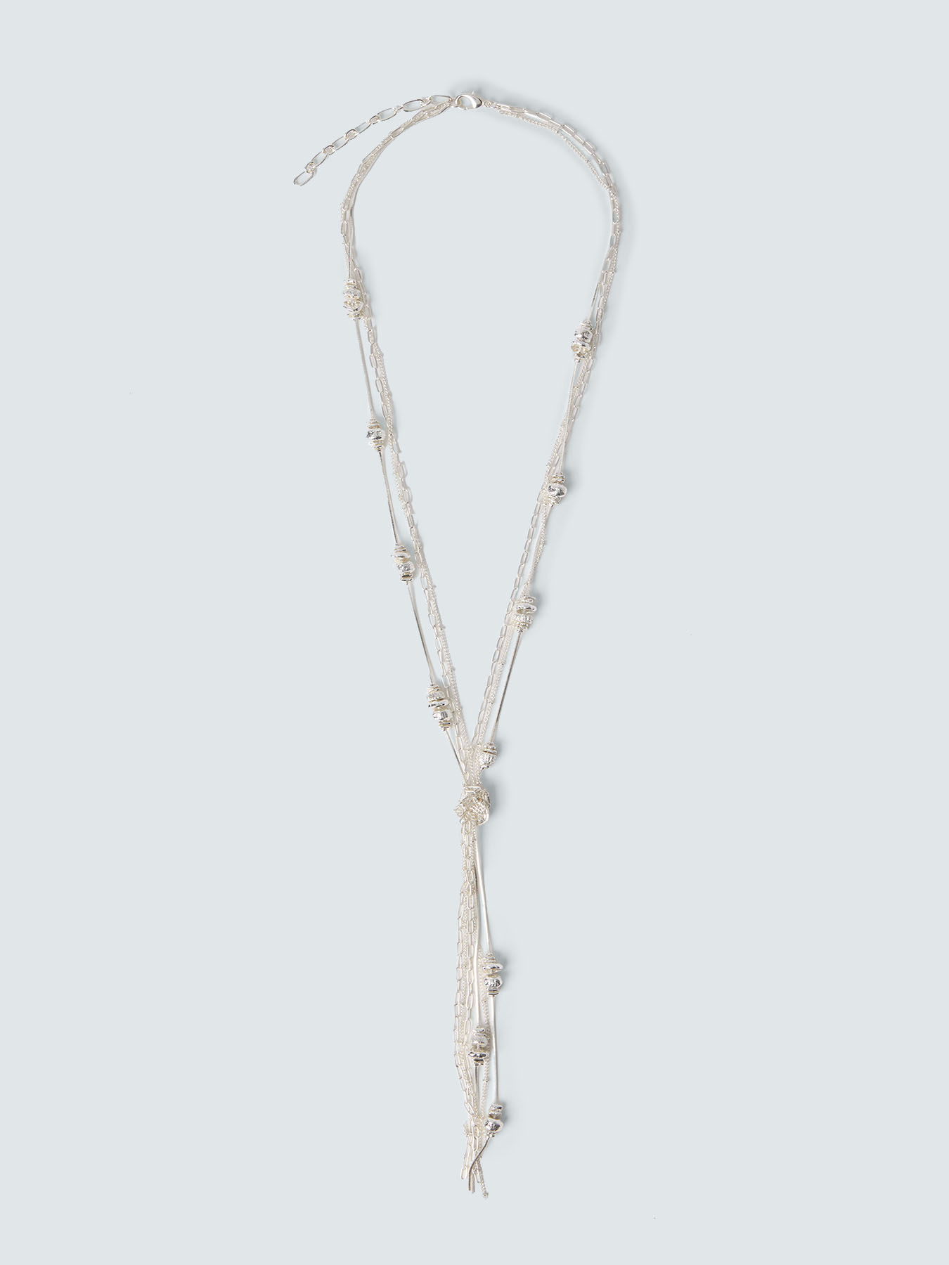 Collier multifils avec petits n&oelig;uds image number 1