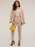 Viscose linen regular trousers image number 0
