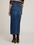 Longuette-Rock aus Denim image number 1