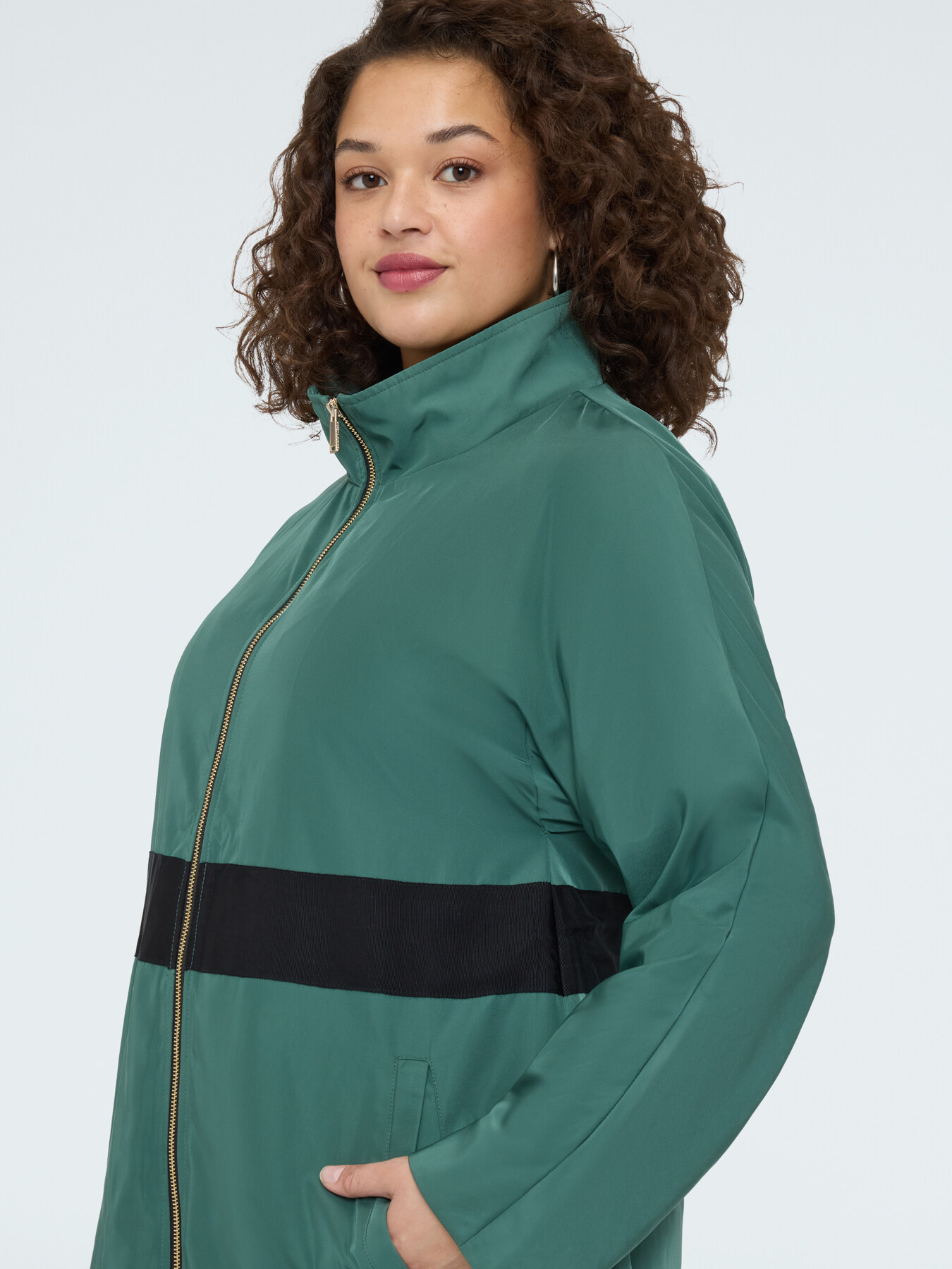 Parka mit Kontraststreifen image number 4