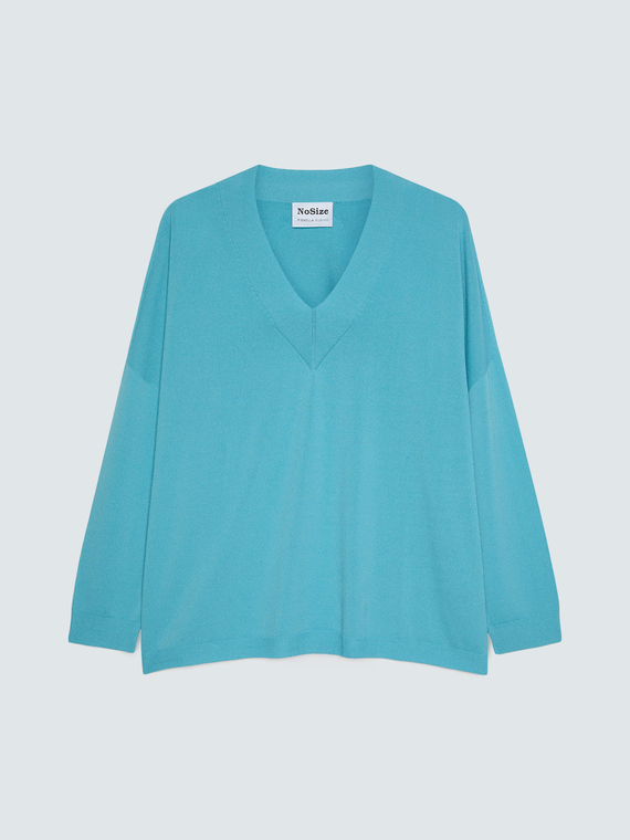 Jersey fino con escote en V