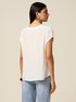 V-neck blouse in viscose image number 1