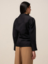 Blusa in popeline a portafoglio image number 1