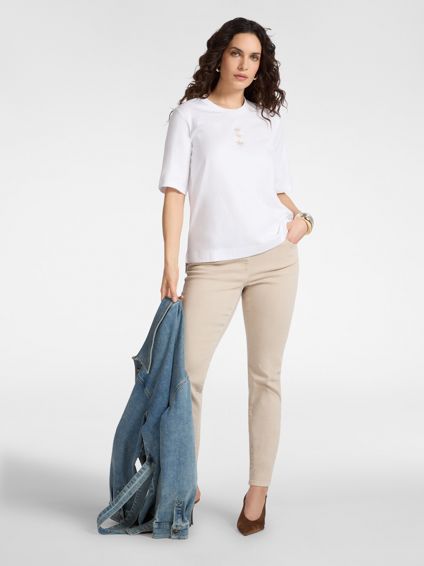 Camiseta de algod&atilde;o com lib&eacute;lulas image number 2